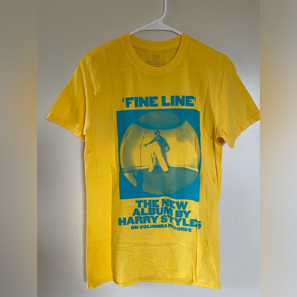 Harry Styles Yellow Fine Line Limited Edition Small Tee